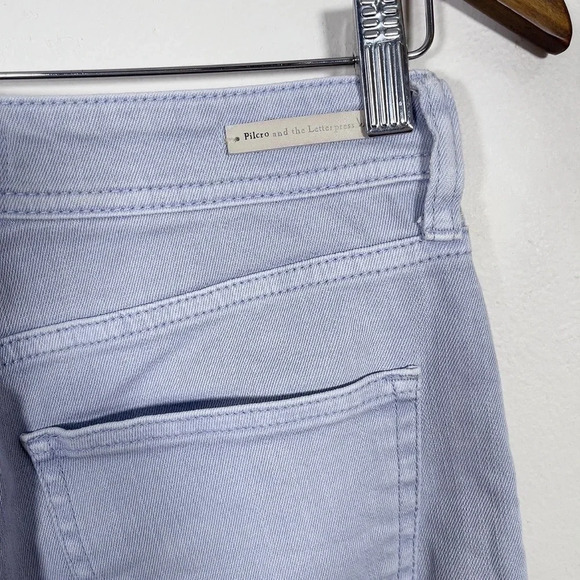 Anthropologie  Pilcro Slim Straight Cuffed Jeans - Picture 14 of 15